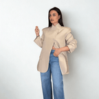 BLAZER CUELLO ALTO MARO COLLECTION - Maro Studio