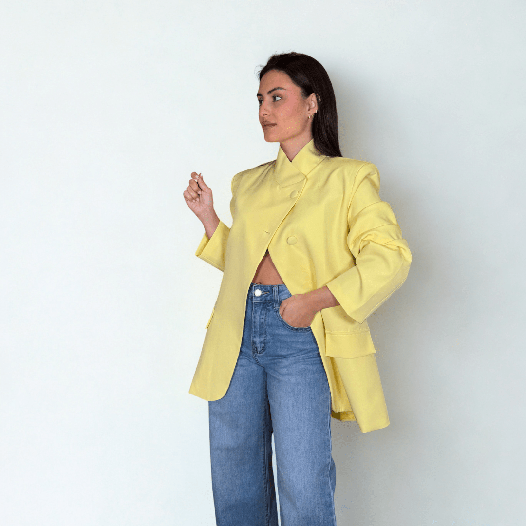 BLAZER CUELLO ALTO MARO COLLECTION - Maro Studio