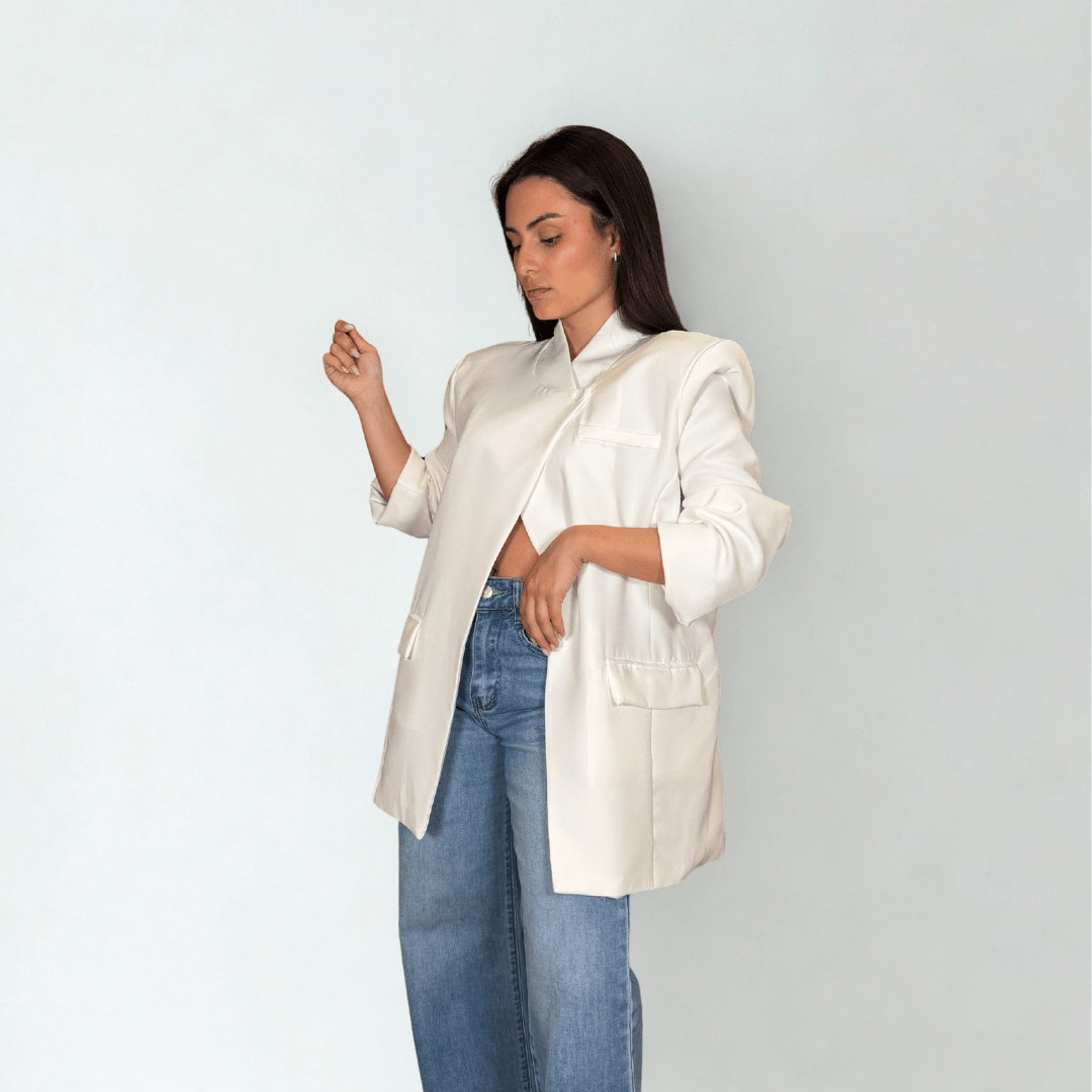 BLAZER CUELLO ALTO MARO COLLECTION - Maro Studio