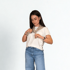 CAMISETA BÁSICA MARO STUDIO CON DETALLE - Maro Studio