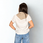 CAMISETA BÁSICA MARO STUDIO CON DETALLE - Maro Studio