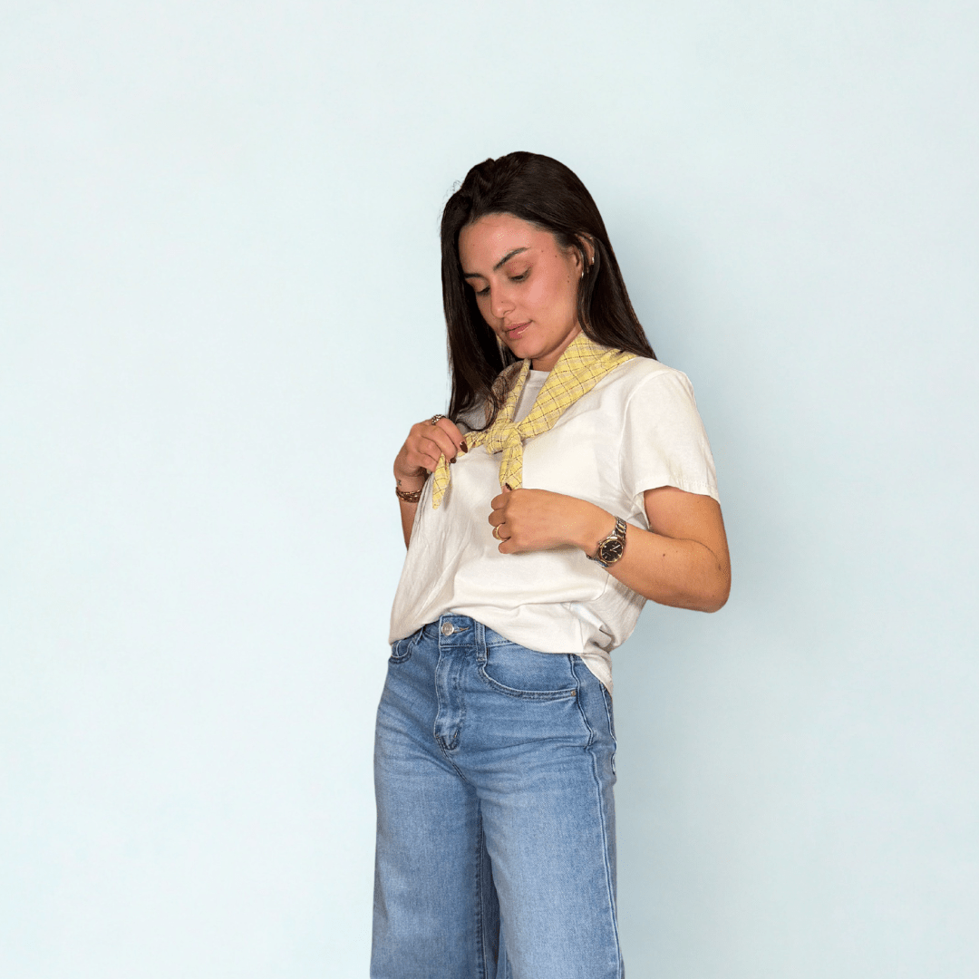 CAMISETA BÁSICA MARO STUDIO CON DETALLE - Maro Studio