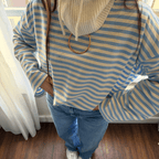 CAMISETA RAYAS OVERSIZE PERSONALIZABLE - Maro Studio
