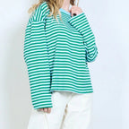 CAMISETA RAYAS OVERSIZE PERSONALIZABLE - Maro Studio