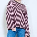 CAMISETA RAYAS OVERSIZE PERSONALIZABLE - Maro Studio