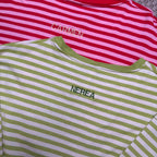 CAMISETA RAYAS OVERSIZE PERSONALIZABLE - Maro Studio