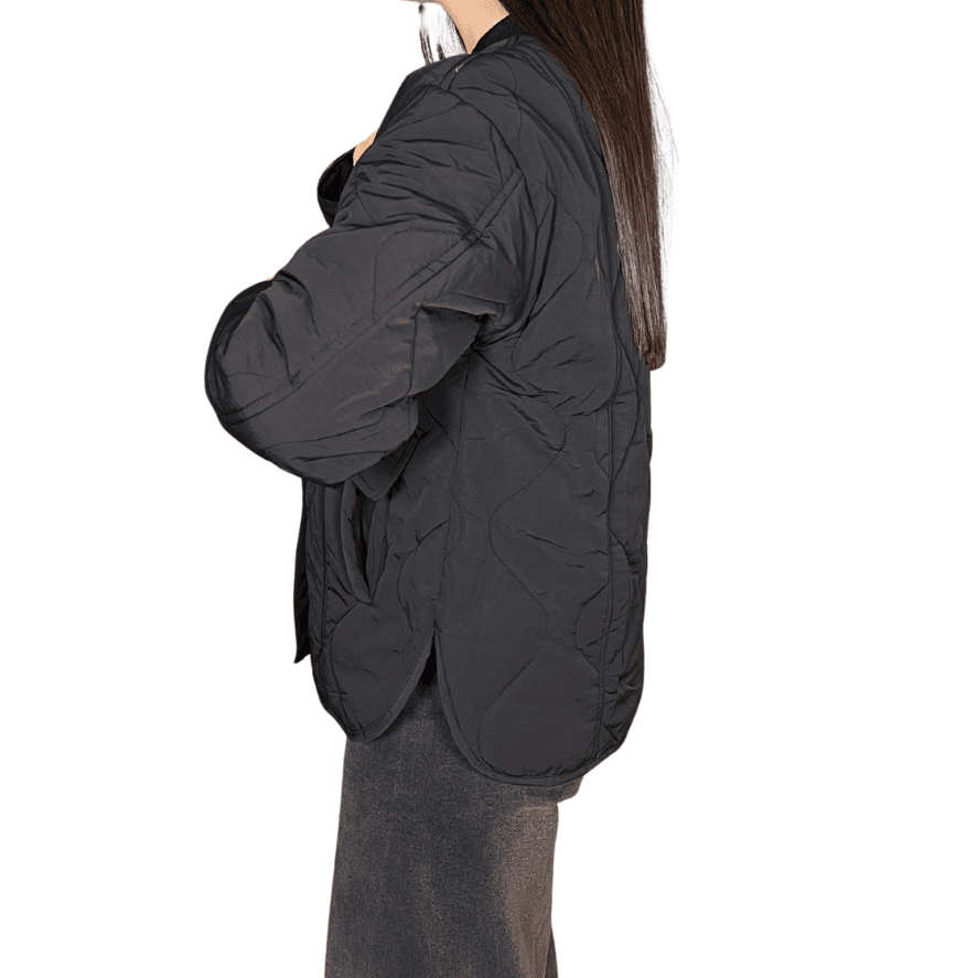 CHAQUETA ACOLCHADA ABOTONADA - Maro Studio