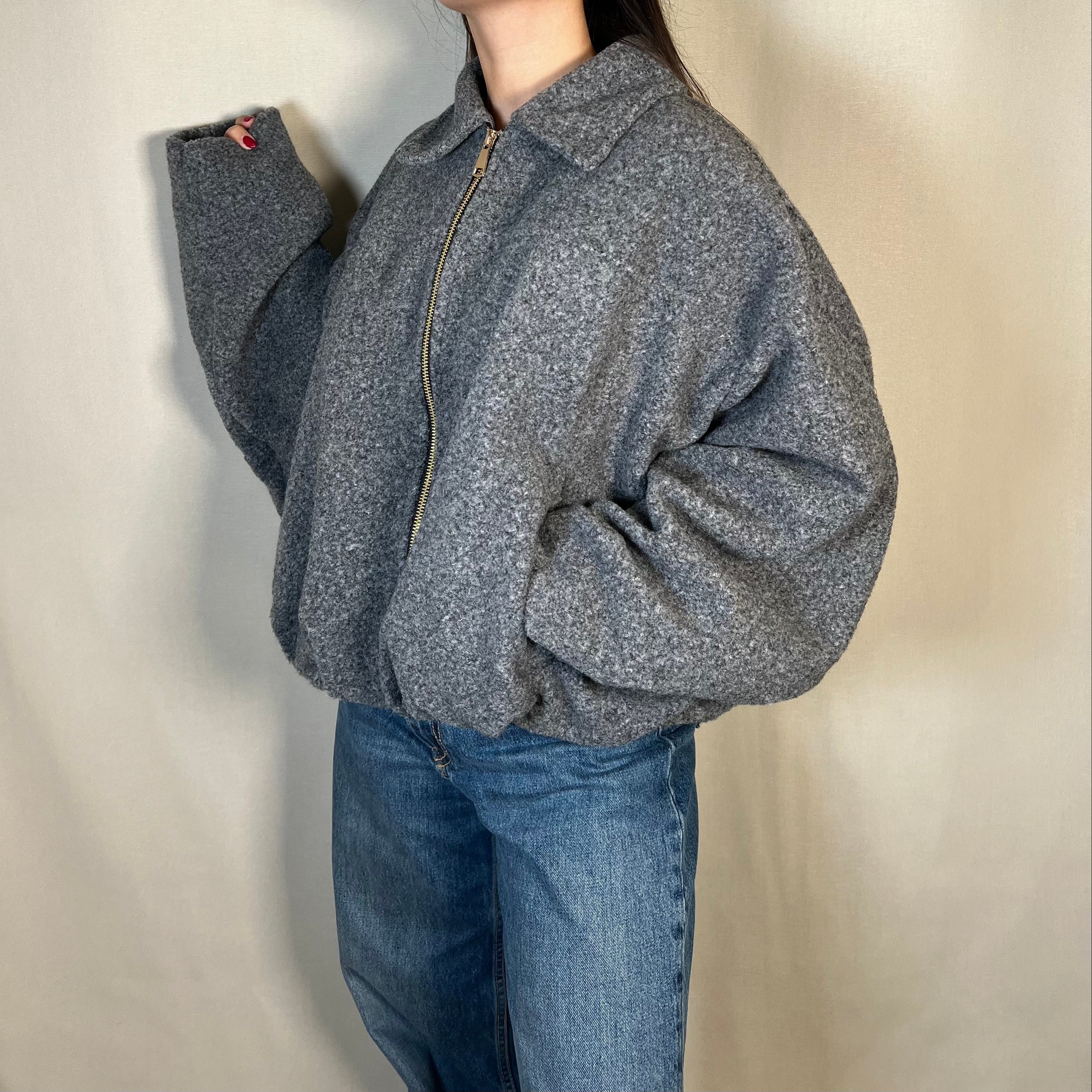 CHAQUETA SOFIA EN COLOR GRIS