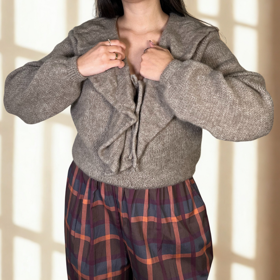 JERSEY DE PUNTO BEIGE