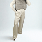 PANTALÓN DE RASO TIRO ALTO - Maro Studio