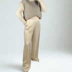 PANTALÓN DE RASO TIRO ALTO - Maro Studio