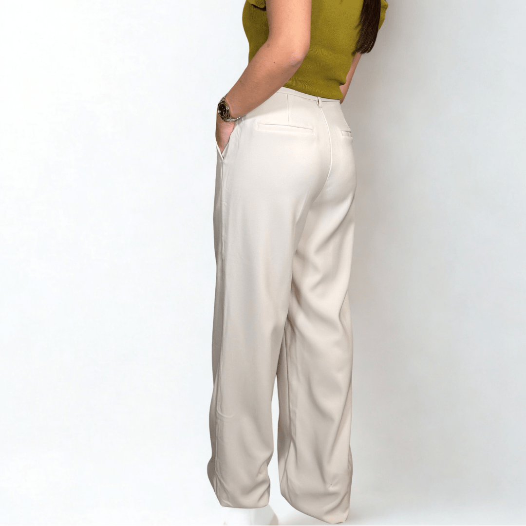 PANTALON DE VESTIR CRUDO - Maro Studio