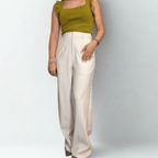 PANTALON DE VESTIR CRUDO - Maro Studio