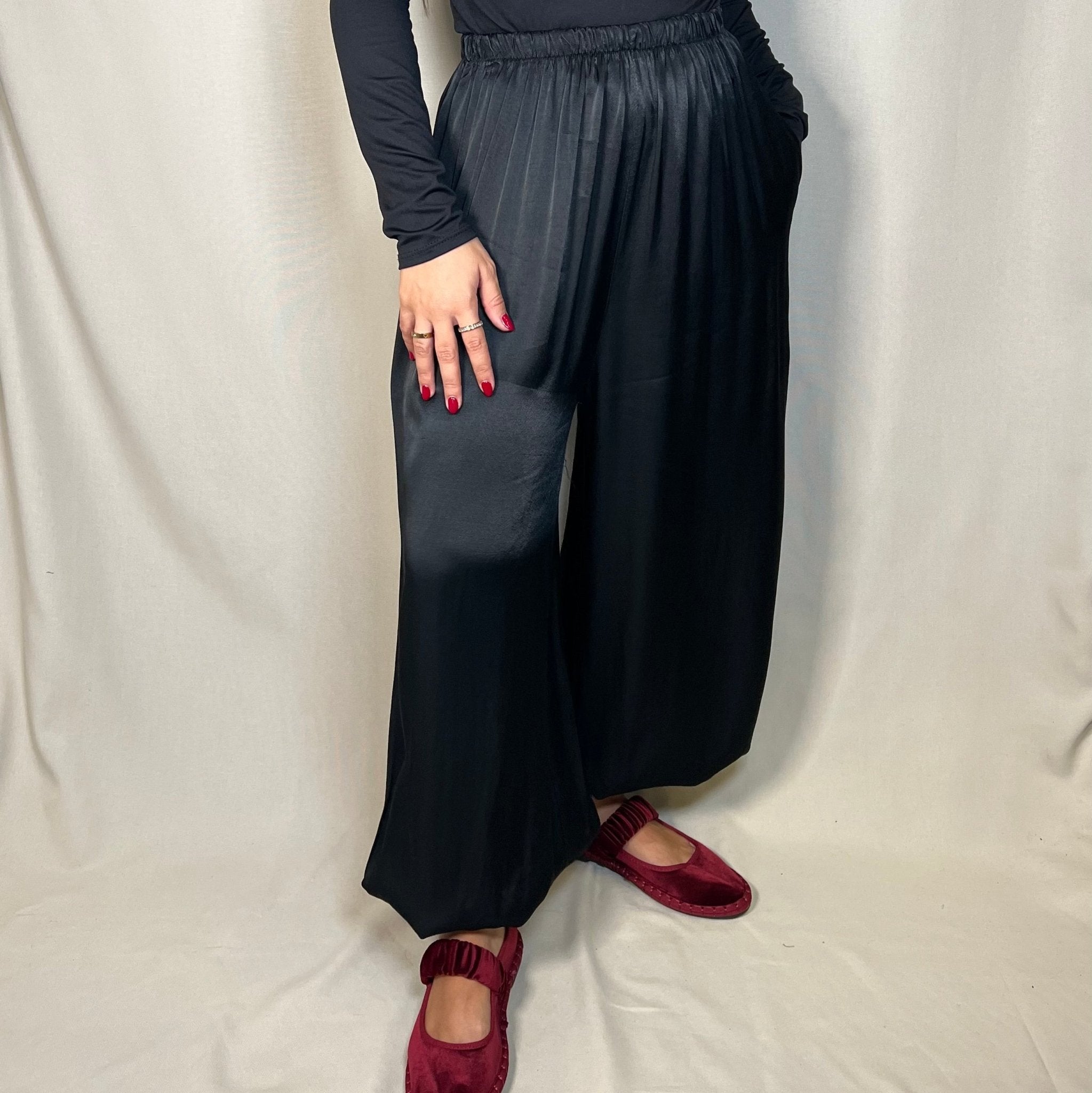 PANTALÓN DUNA NEGRO - Maro Studio