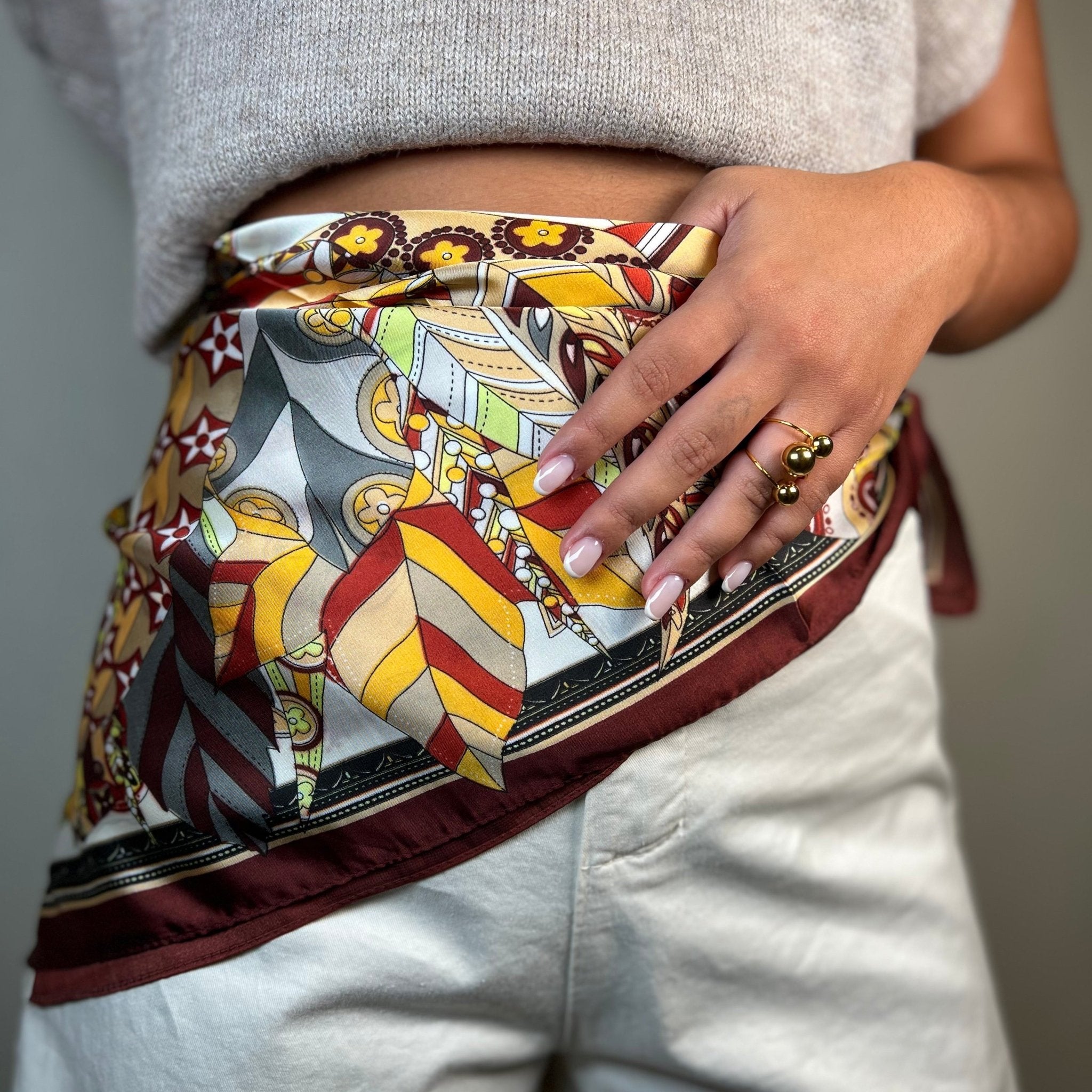 PAÑUELO ESTAMPADO - Maro Studio