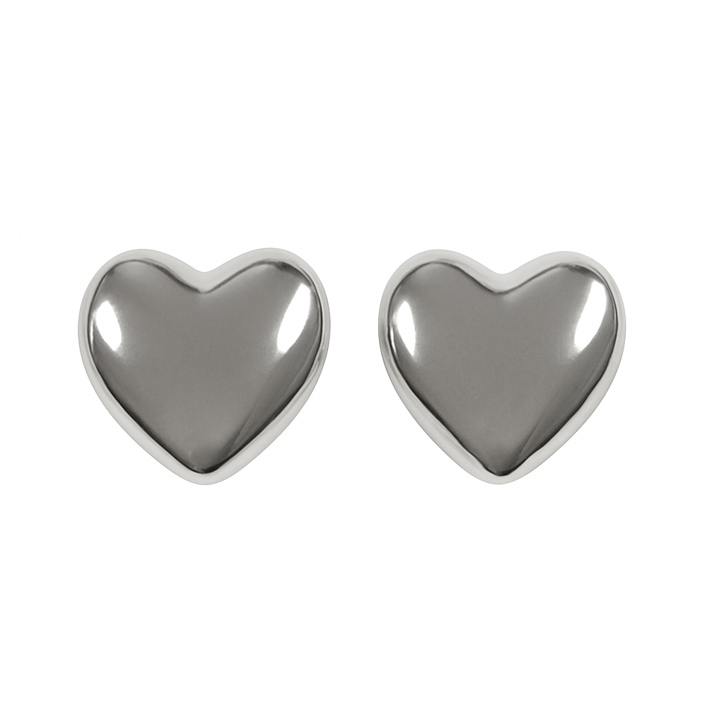 PENDIENTE CORAZÓN PLATA - Maro Studio