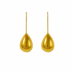PENDIENTE GOTA DORADO - Maro Studio